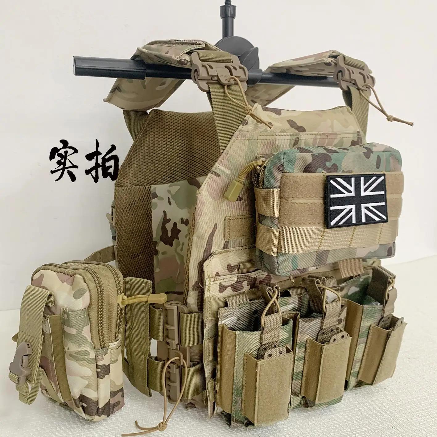 Gilet tactique de Camouflage en plein air, accessoires et équipements d'exposition, veste multifonct