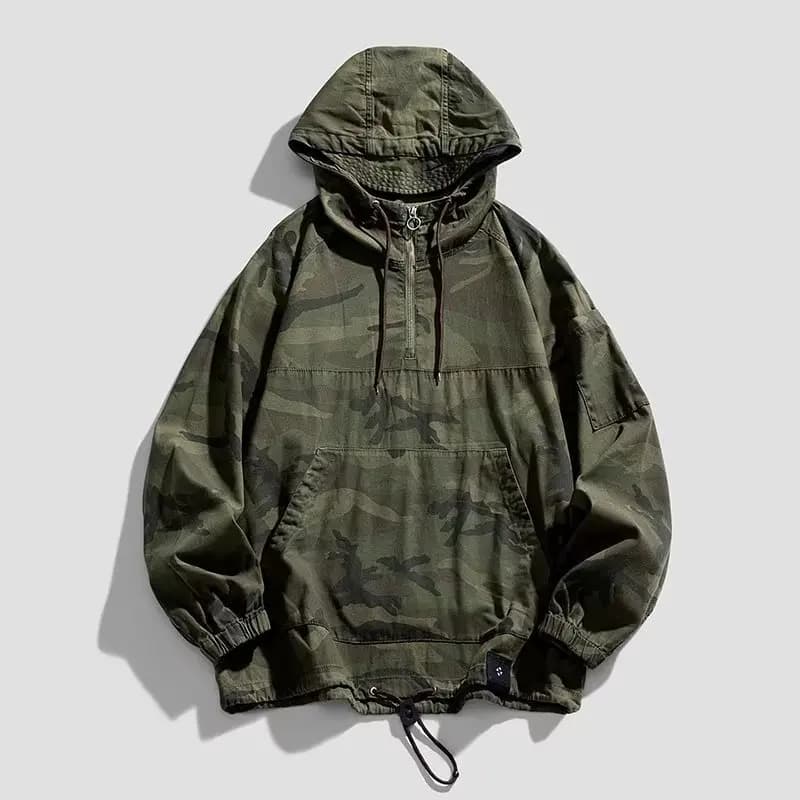ChimOupillSpring-Veste à capuche pour homme, coupe-vent, vêtements de travail, camping en plein air,