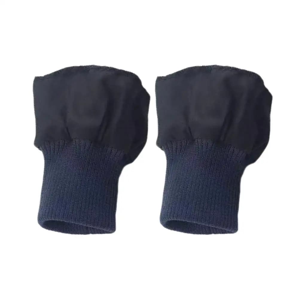 Manchettes en tricot pour veste, 1 paire, manchettes côtelées de rechange, rallonges de manches en t