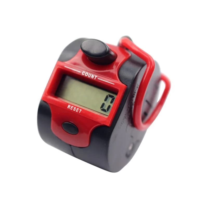 Compteur manuel à 5 chiffres, Compteur de rangs pour tricot, Compteur électronique LCD portable pour
