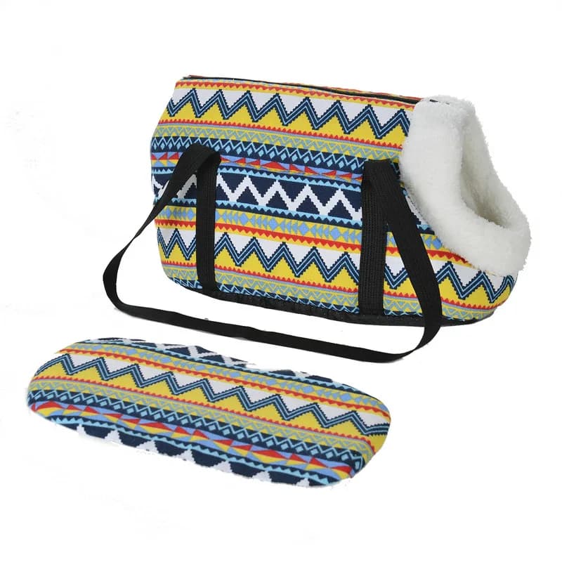 Porte-chien pour petits chiens chats Portable côté souple Yorkshire sac à dos hiver polaire chiot sa