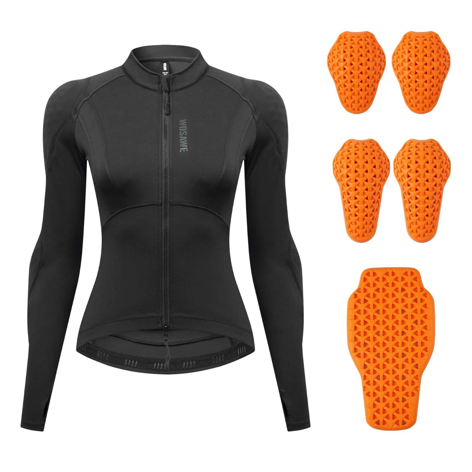 Veste en maille pour femmes, chemise rembourrée pour moto, armure souple, équipement de protection s