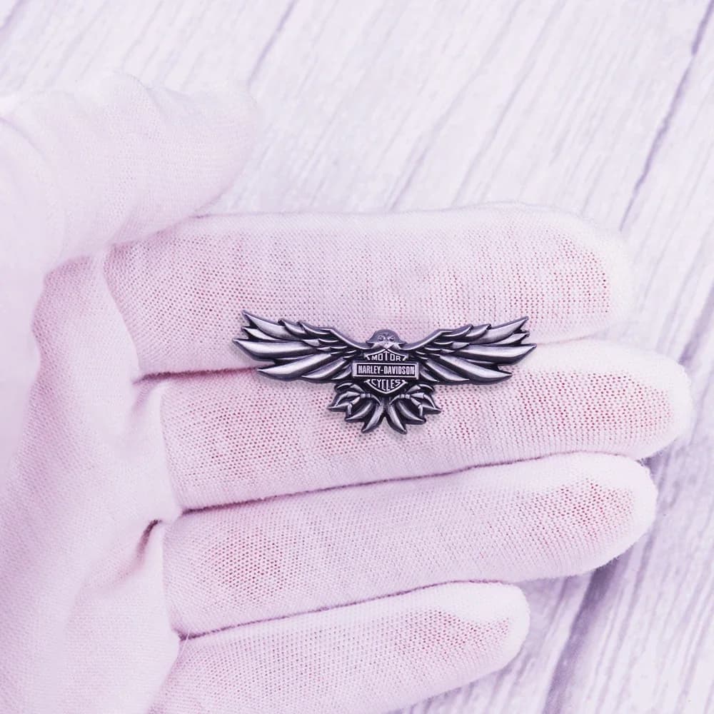 Broche en métal rétro avec Badge d'aigle, accessoires de mode