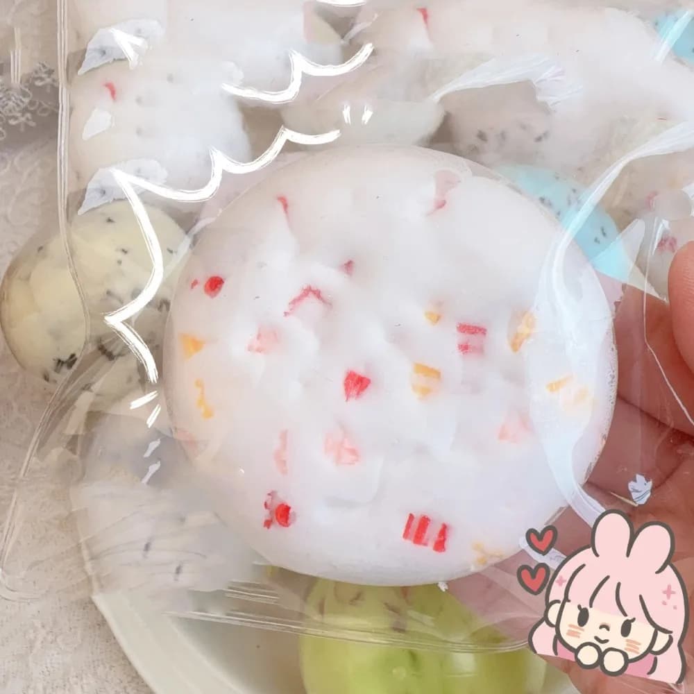 Jouets sensoriels au toucher du beurre, soulage la pincement frais et façonnable, boule faite à la m