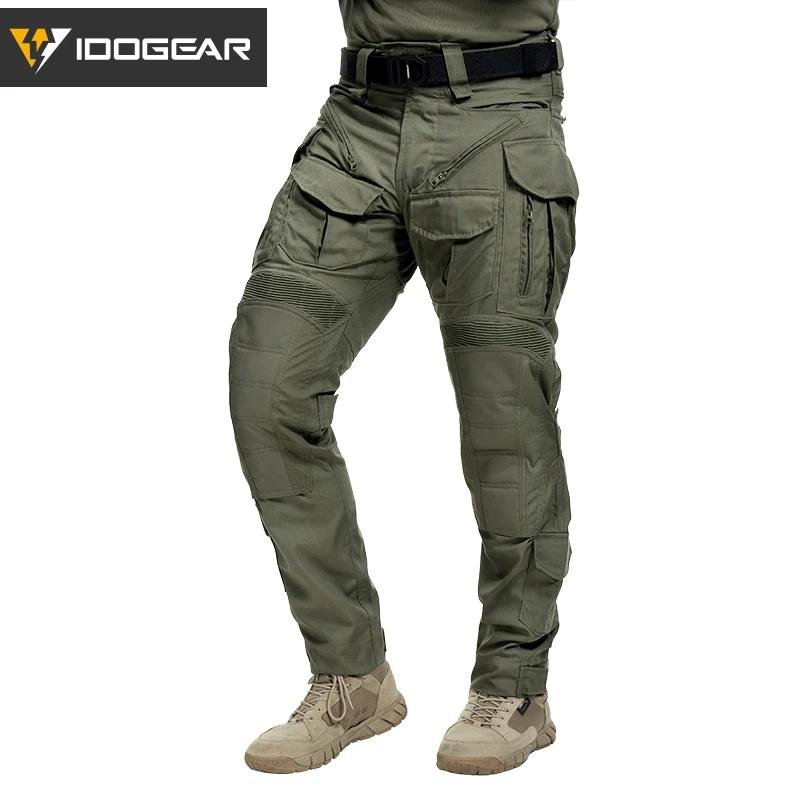 Pantalon de combat robuste IDOGEAR G5, coupe 3D, anti-déchirure, hydrofuge, multi-poches, pantalon t
