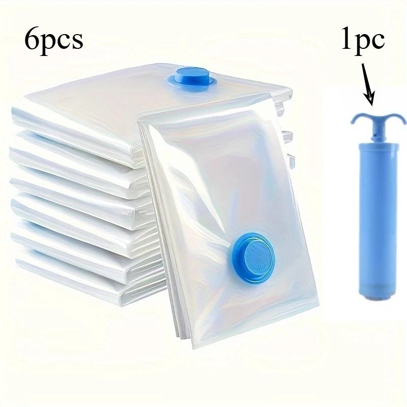 Sac de rangement sous vide avec pompe manuelle |   Sac de voyage portable pour vêtements, couverture