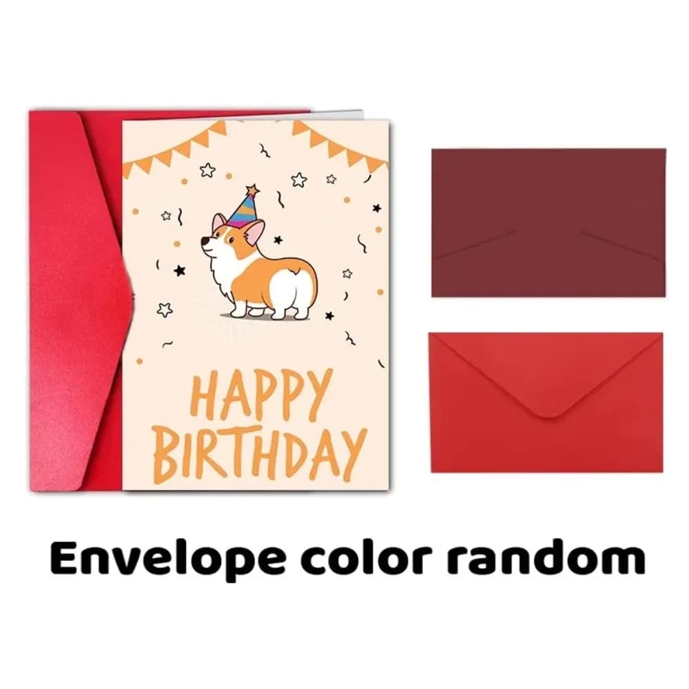 Carte d'anniversaire, carte d'anniversaire Corgi, joyeux anniversaire, Corgi adorable, meilleur cade