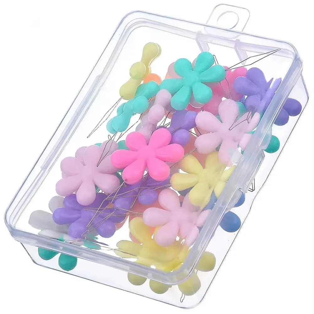 Enfileurs d'aiguilles multicolores en forme de fleur, 20 pièces, pour bricolage, point de croix, bro