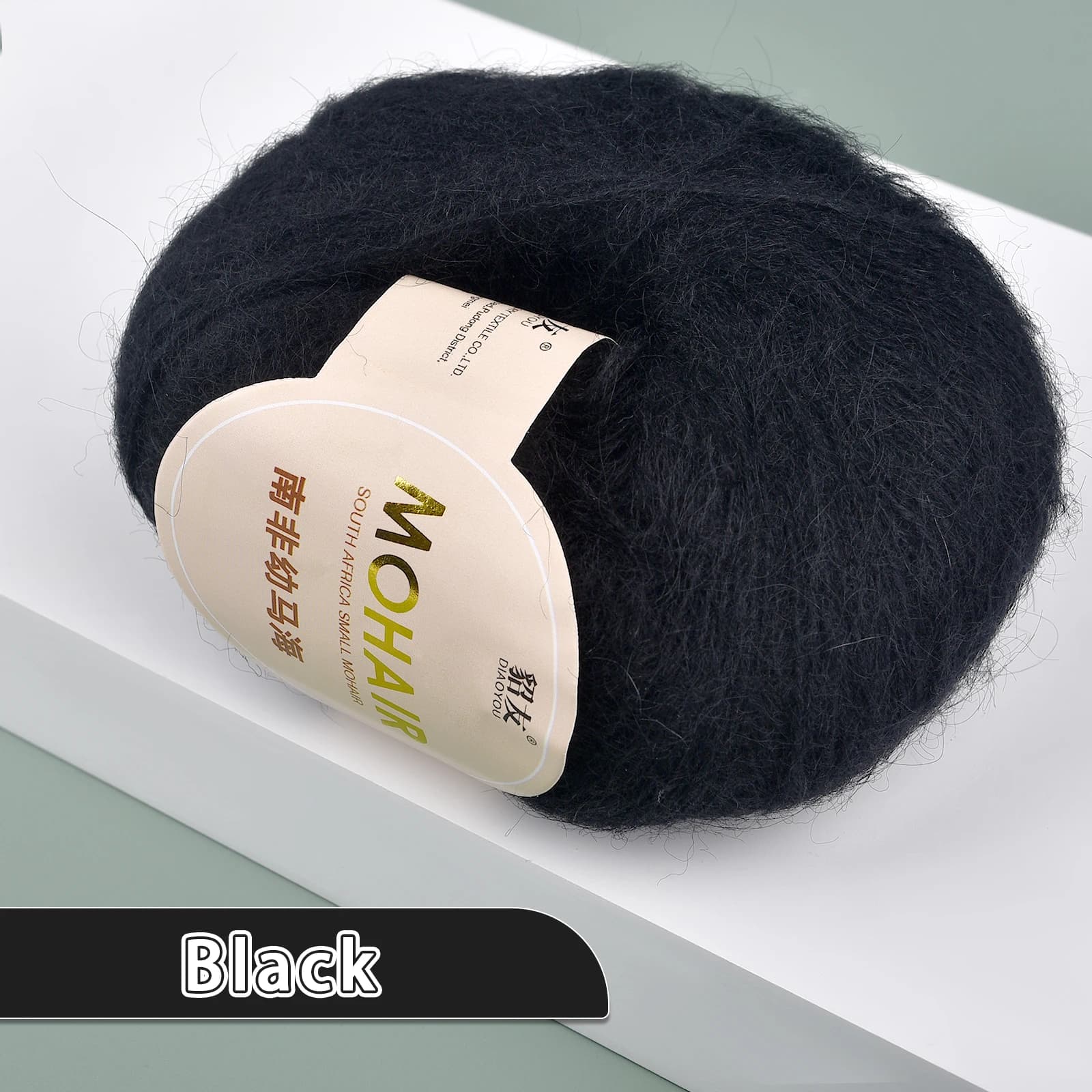 Fil Mohair Extra Doux et Chaud en Laine pour Bébé, Crochet pour Pull à Main, Châle, Écharpe, Fournit