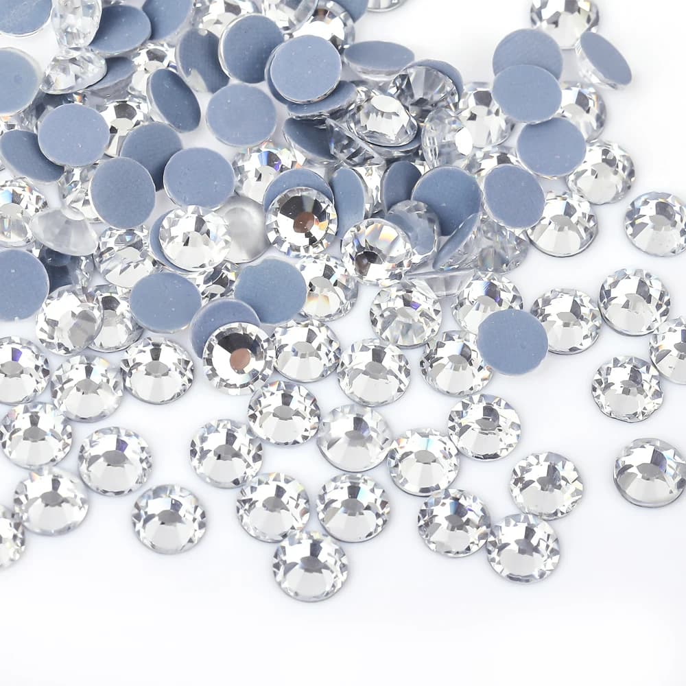 Violet clair/violet lavande fer sur Strass/Rhinestones en cristal correcteurs à chaud Strass Nail Ar