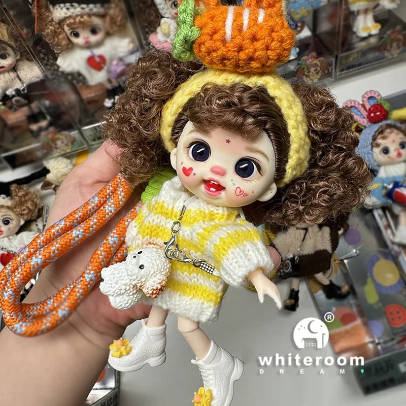 Bjd poupée poupées pour filles 13 cm Labbu poupée poche mini blyth fille poupée Barbi Cry bébé boule