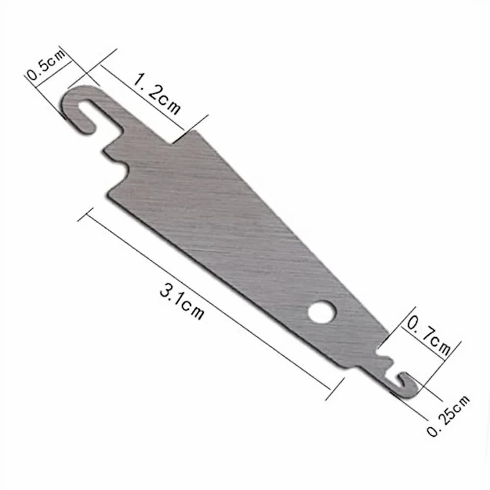 Enfile-aiguille à crochet en acier pour coudre à la main, ruban de broderie, point de croix, outils 