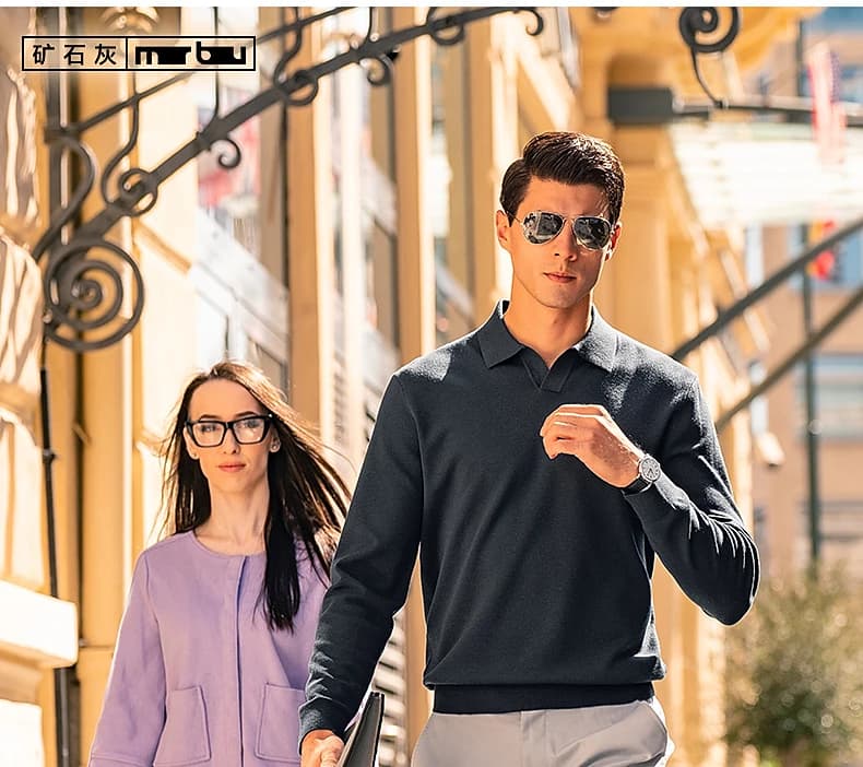Pull chaud en cachemire à col mouette pour homme, couleur unie, lavable en machine, automne et hiver