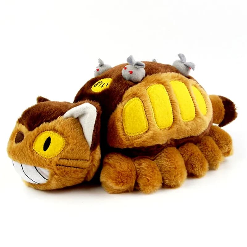 Jouet en peluche Totoro Bus 30-40 cm – Animal en peluche doux, cadeau d'anime pour enfants (noël/ann