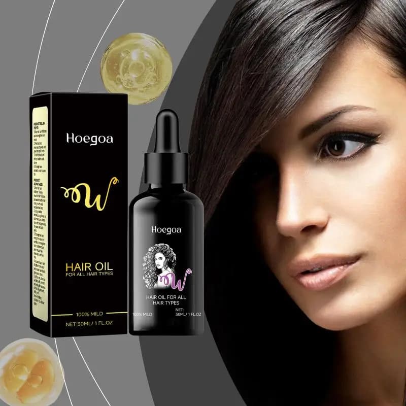 Huile capillaire hydratante, nourrit en profondeur, prévient la casse des cheveux, soulage la sécher