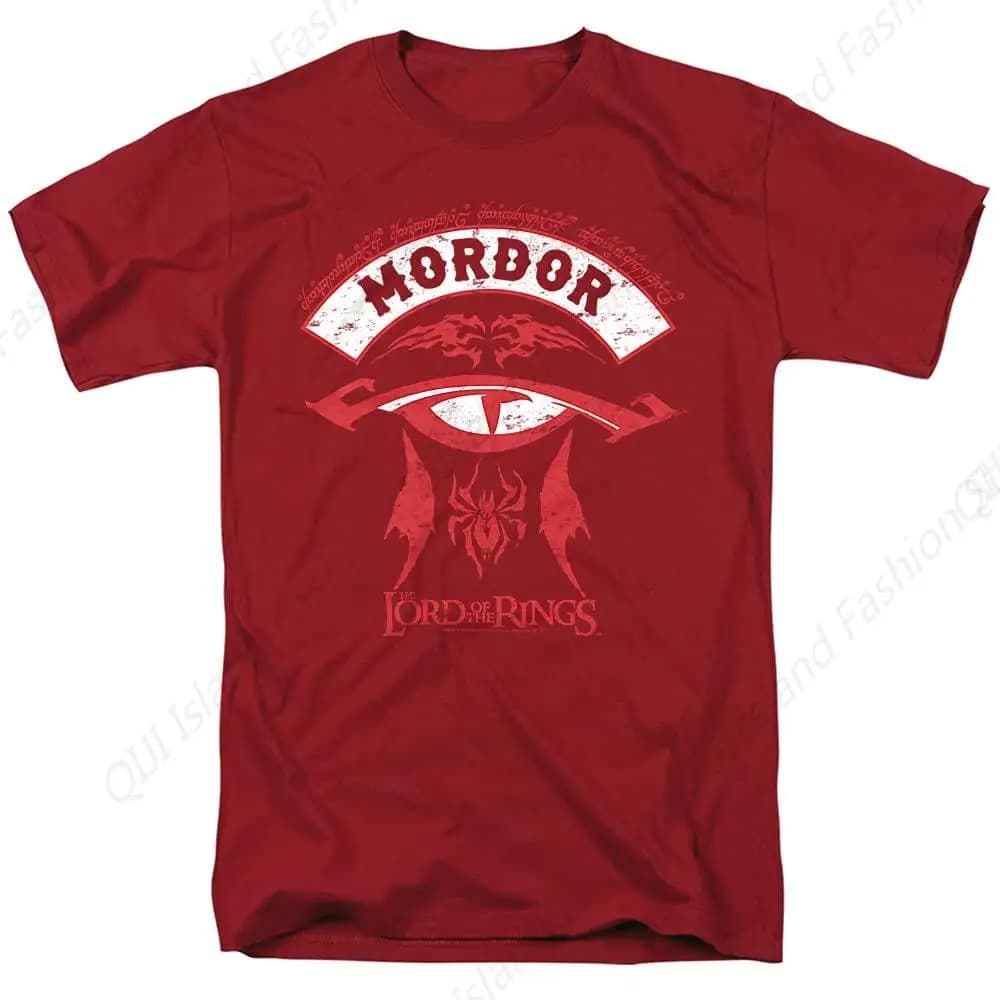 T-shirt du Seigneur des Anneaux Mordor pour Adulte, Unisexe