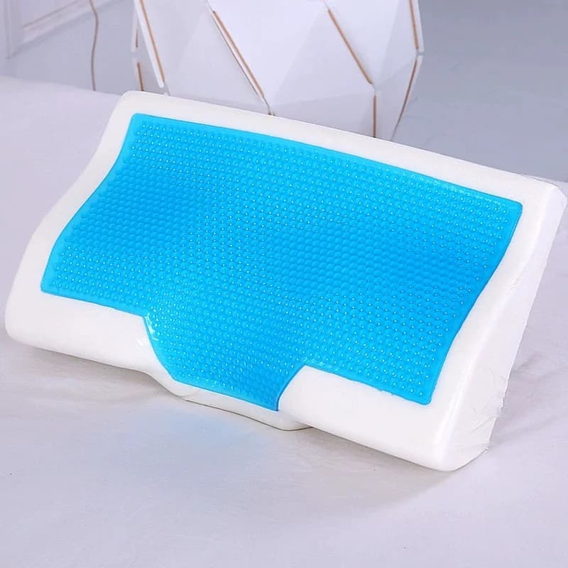 Oreiller en mousse à mémoire de forme rafraîchissant pour l'été, confort durable, oreiller frais de 