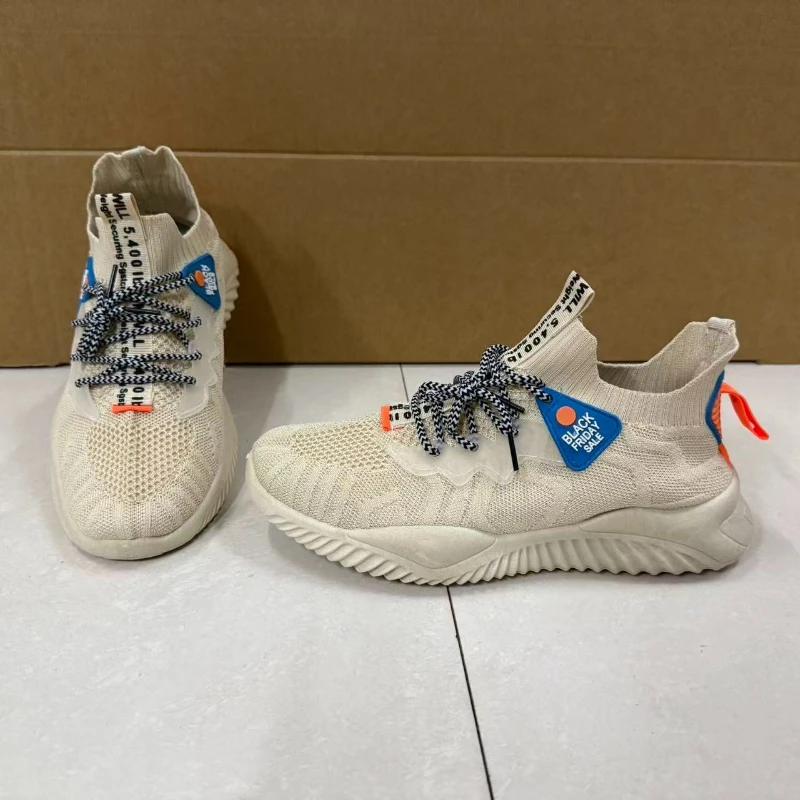 Chaussures de Course Respirantes en Maille pour Homme, Baskets d'Extérieur Décontractées, Antidérapa