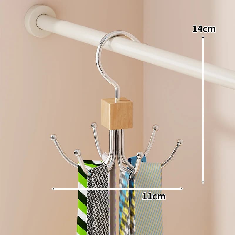 Cintre pliable à 9 trous pour garde-robe, gain de place, cintre de rangement pour vêtements, cintres