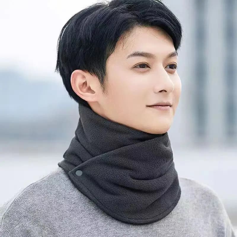 Écharpe de cou d'hiver thermique Anti-froid polaire écharpe de cou hiver Sports de plein air foulard