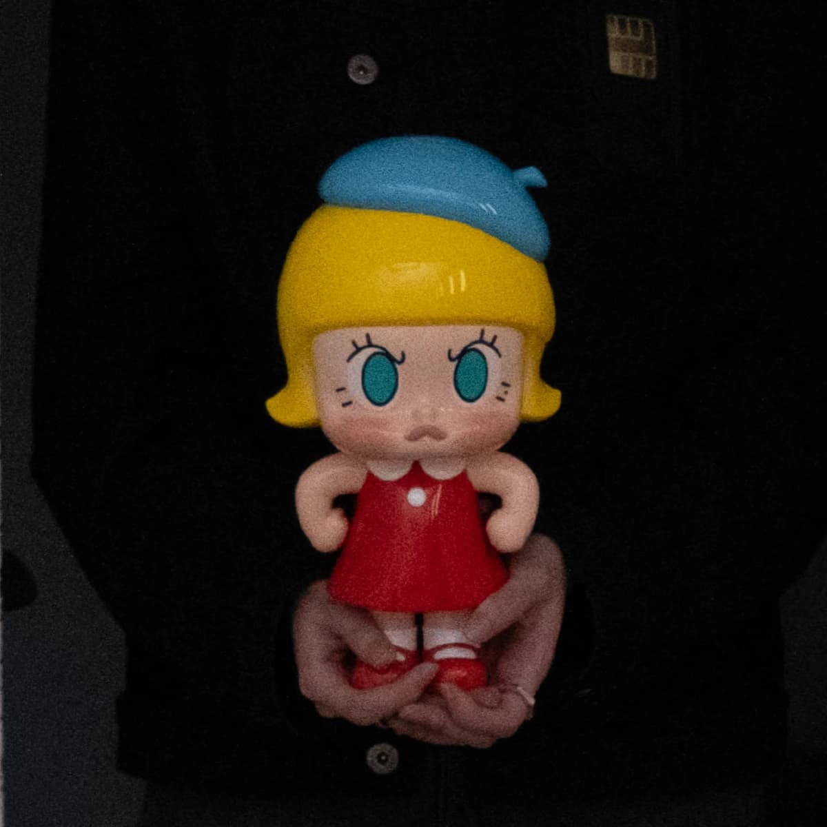 POP MART Angry Molly - Original Fire XL I Figurine de collection Popmart, figurines mignonnes, figur