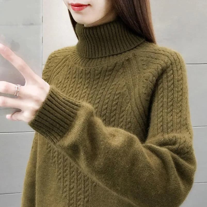 Pull en laine pure pour femme, manteau en cachemire chaud épaissi, pull astronomique, pulls féminins