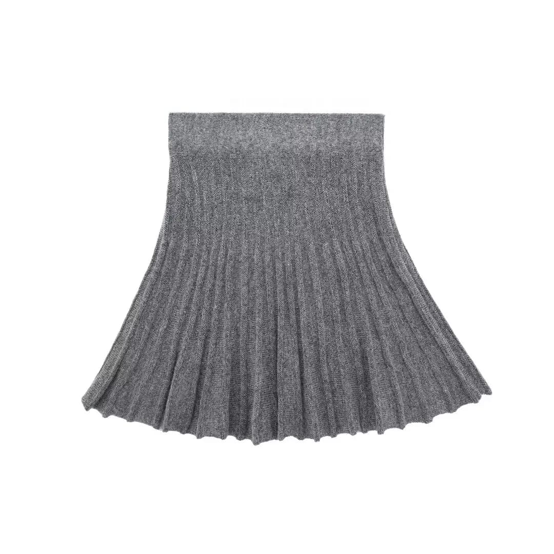 HH mode femmes costume Vintage femmes ample recadrée col haut tricoté pull à manches longues femme p