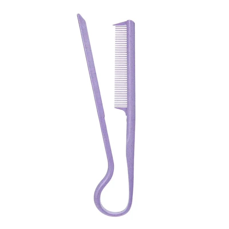 Peigne coiffant en forme de V - créez sans effort une coiffure à la mode et en désordre - fourchette