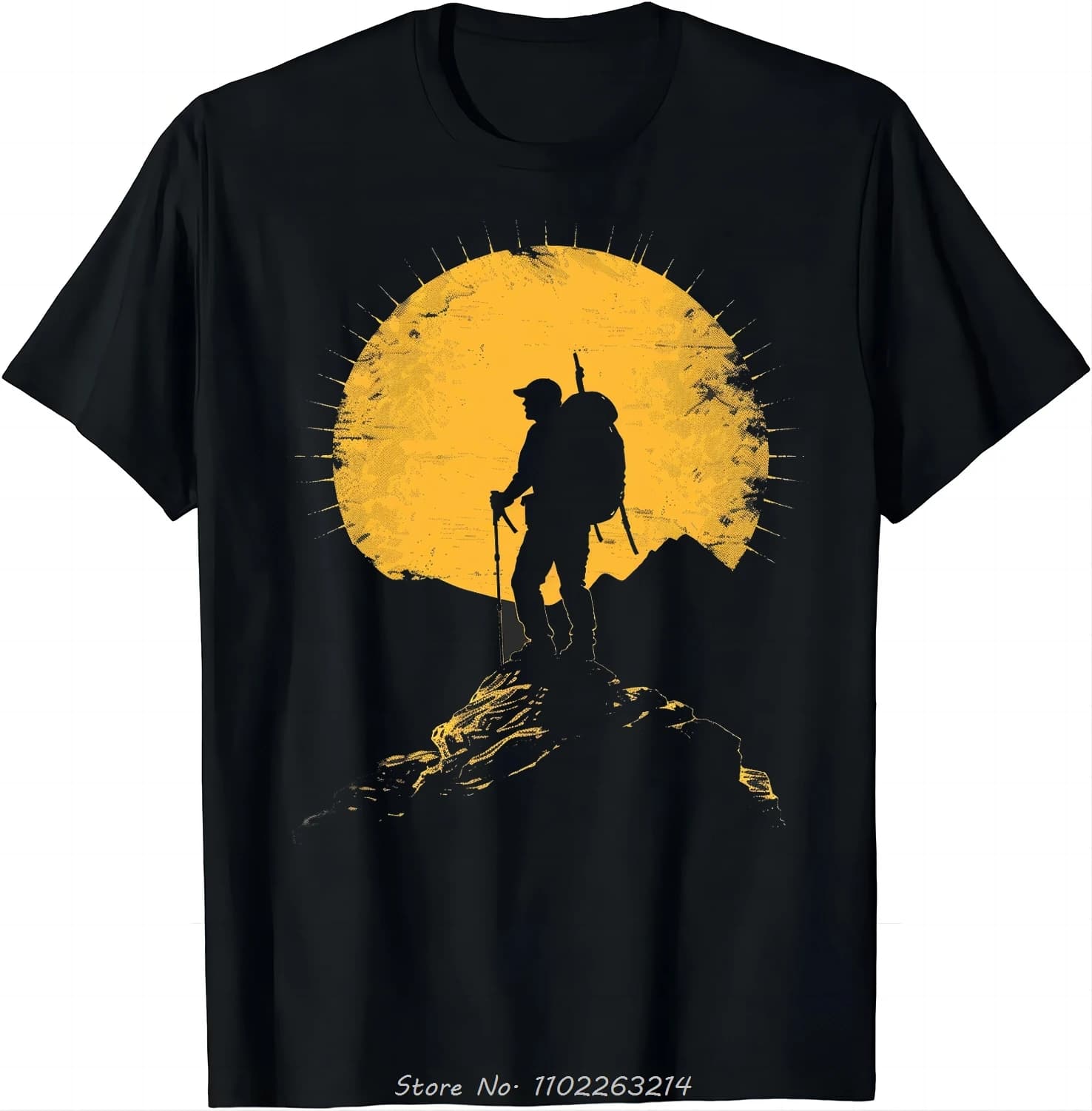 Mountain Challenge vêtements pour hommes Fitness T-shirt-escalade votre propre montagne T-shirt surd