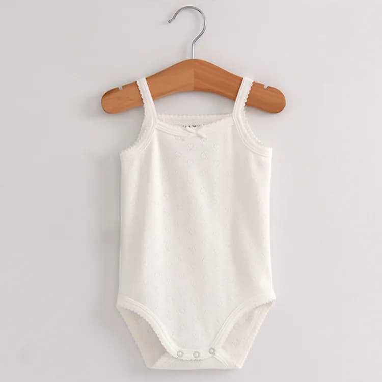 Barboteuses en fibre de coton pour bébés filles, combinaisons de batterie une pièce pour nouveau-nés