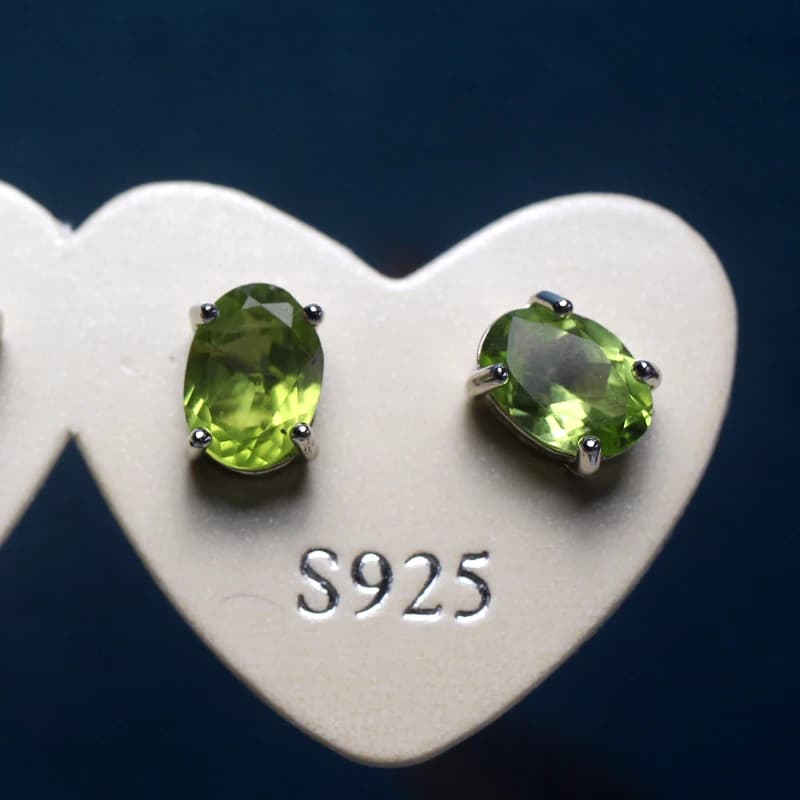 Meihan – boucles d'oreilles en argent 925, breloque naturelle, avec pierre naturelle, pour la fabric