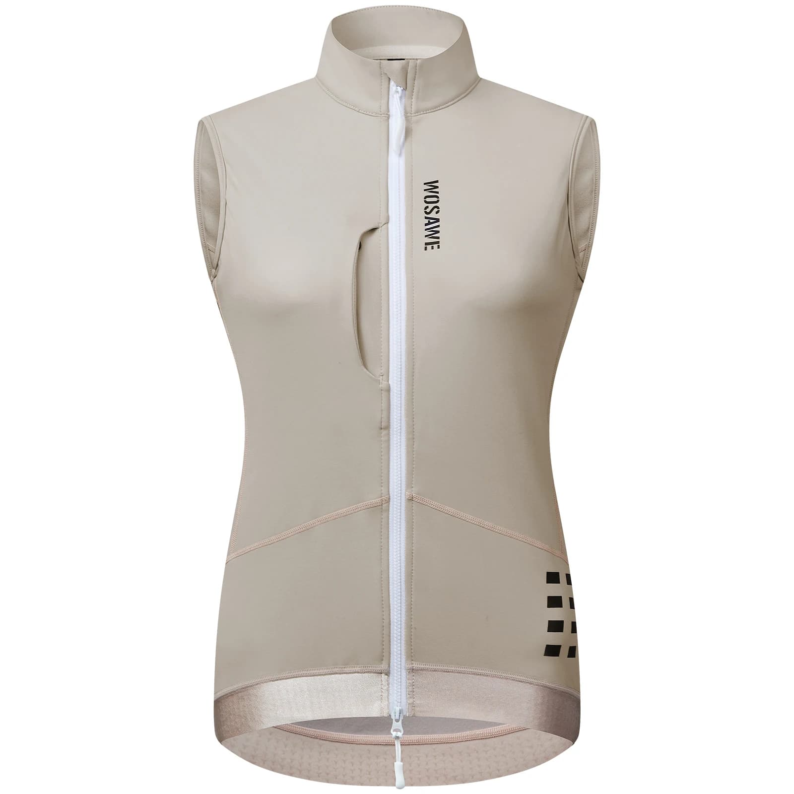WOSAWE gilet de cyclisme coupe-vent hiver automne polaire chaud gilet de vélo pour les Sports de ple