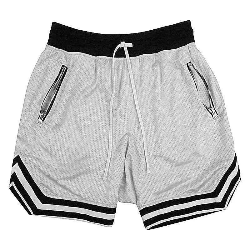 Short de dehors en Maille pour Homme, Basket-Ball, vaccage Rapide, Gym, Jogging de Fitness, Décontra