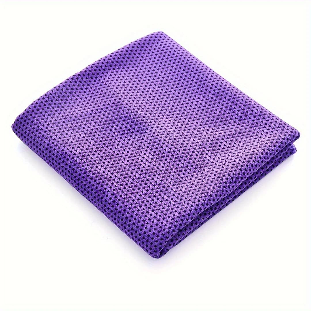 Serviette Rafraîchissante en Soie Glacée pour l'Été - Soulagement Instantané, Portable et Ultra-Froi