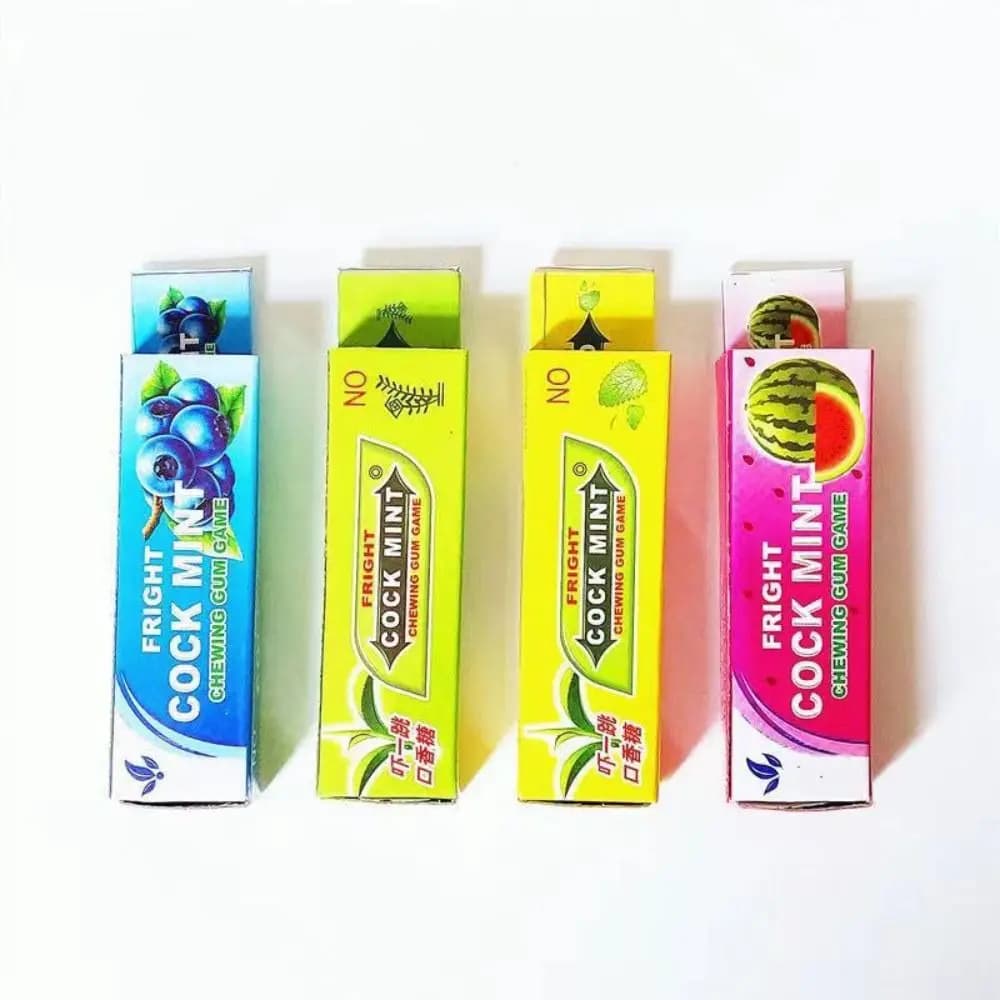 Faux chfukgum pour enfants, blagues amusantes, tour de blague de nervure, tour de tête de nervure, j