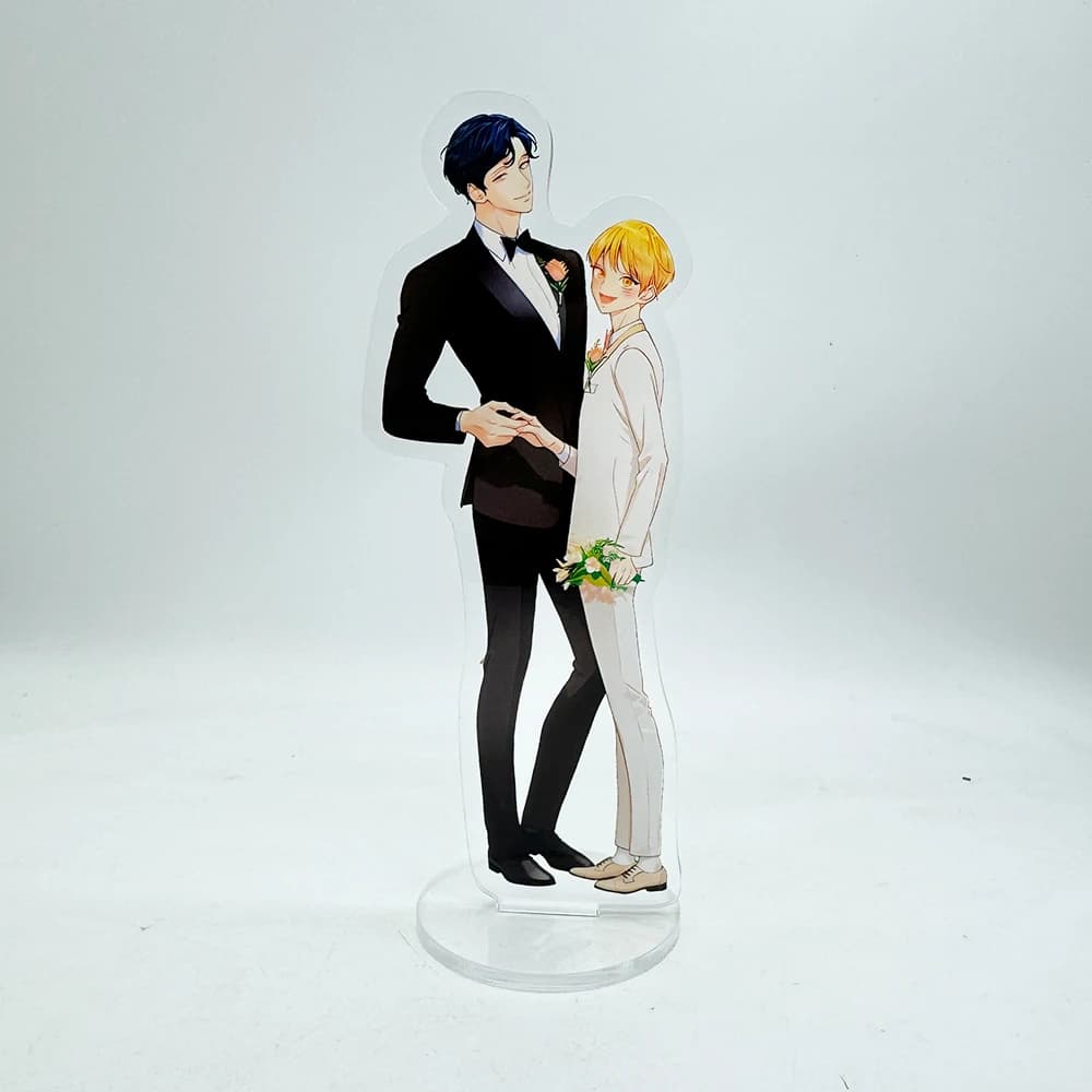 L'amour est une illusion ! Figurine en acrylique BL Yaoi Manhwa, objet de collection anime, cadeau, 