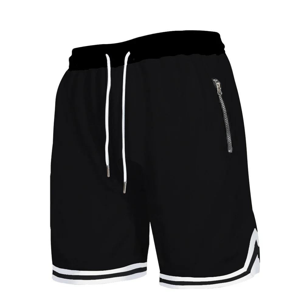 Shorts de basket-ball en maille à séchage rapide pour hommes, pantalons courts d'extérieur respirant