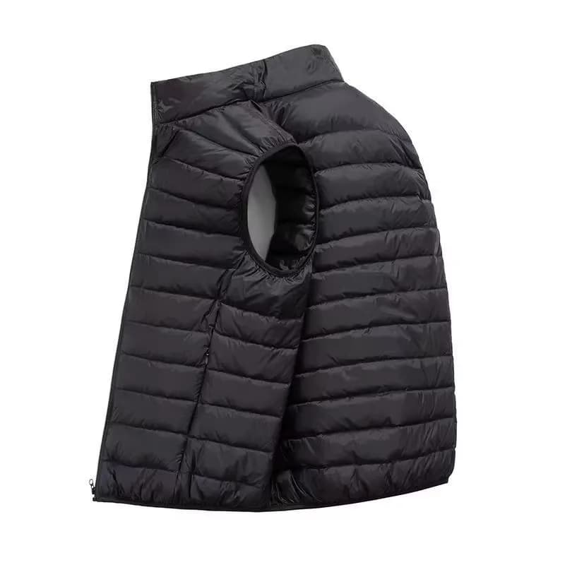 Gilets sans manches pour hommes, vestes d'hiver à la mode, gilets rembourrés en coton pour hommes, m