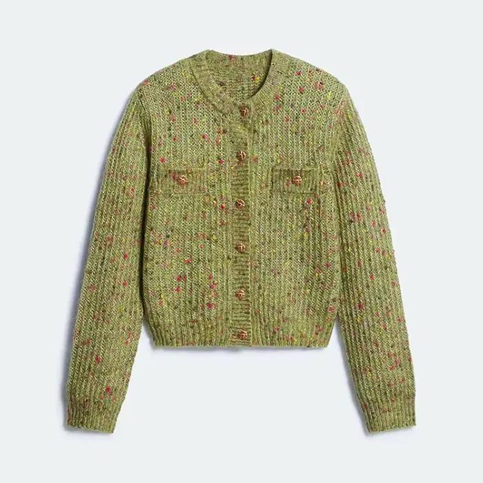 Veste décontractée unie pour femme à manches longues, col montant, poches et ceinture, manteau éléga