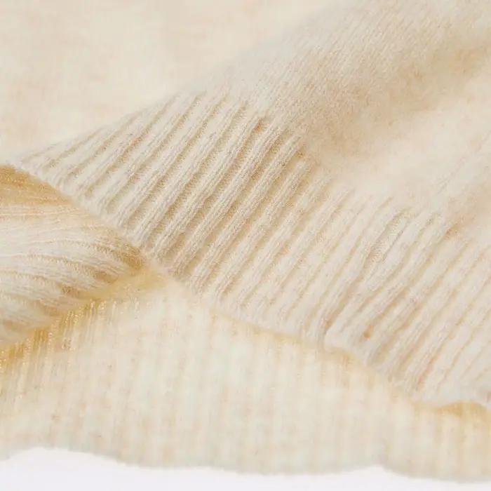 Tricots en laine mérinos pull col rond pour femmes, laine fine, élégant pull pour automne et hiver, pour bureau et sorties, à offrir pour des occasions spéciales