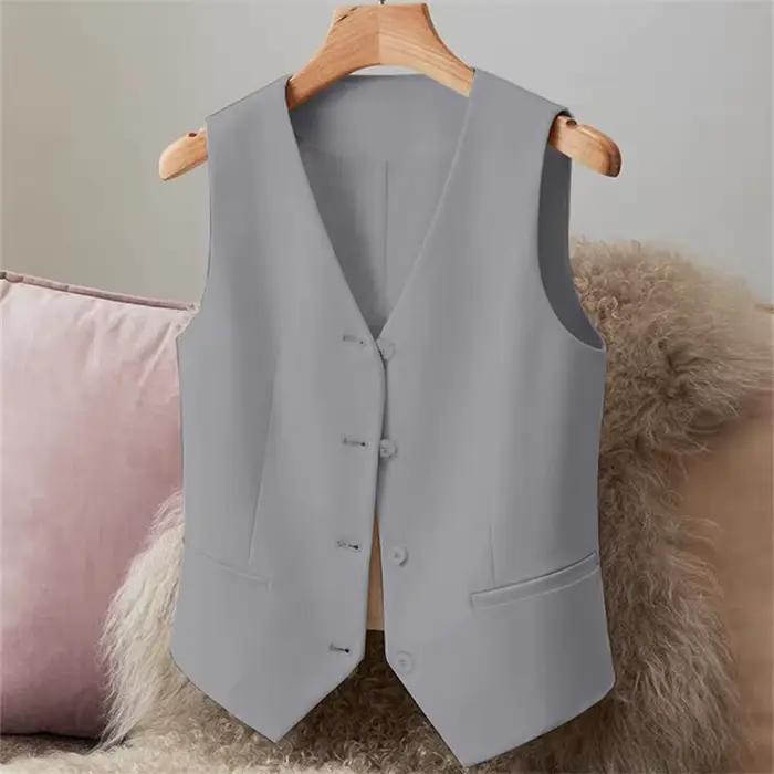 Gilet Vintage Élégant pour Femme