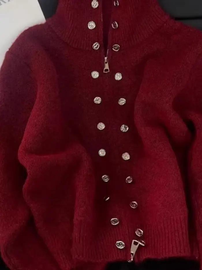 Cardigan moelleux de luxe pour femme