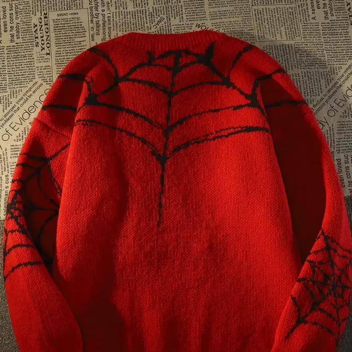 Pull à trous d'araignée pour femme