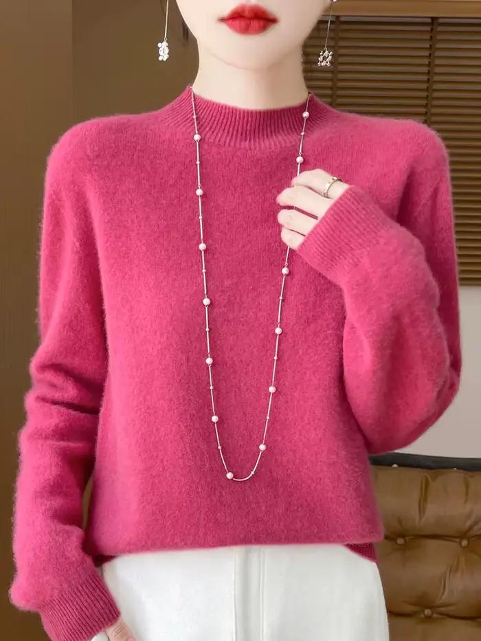 Pull élégant de Style basique pour femmes