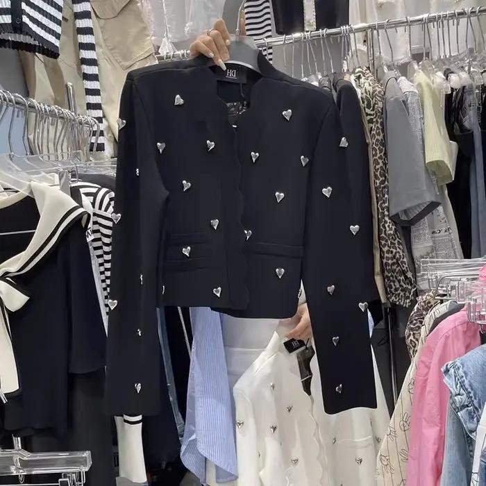 Cardigan tricoté à manches longues pour femmes