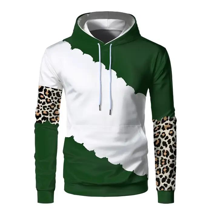 Pull à capuche personnalisable en polyester décontracté pour femmes et hommes, avec impression 3D pour automne-hiver, pour sorties et activités quotidiennes
