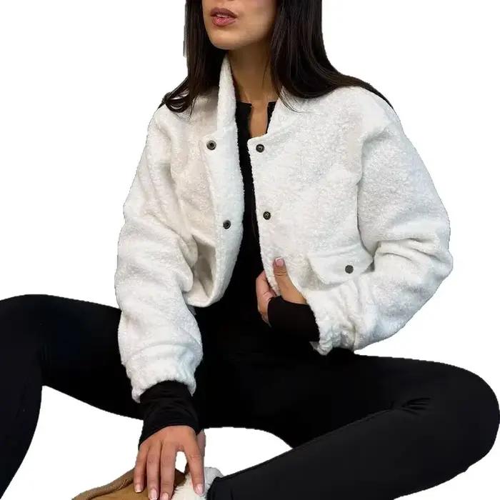 Veste Cardigan à col montant pour femme