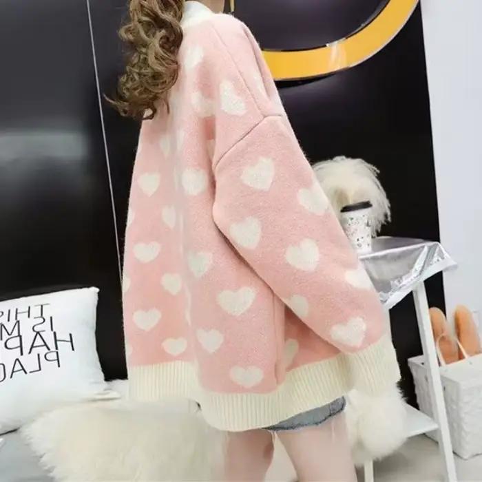 Veste pull en Jacquard pour femme