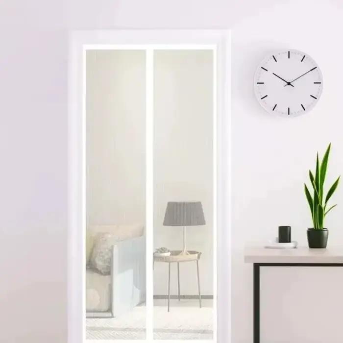 Rideau anti-moustiques de fenêtre, écran de fenêtre en gaze, serrure de porte automatique, rideau de Ventilation domestique, couverture en maille magnétique