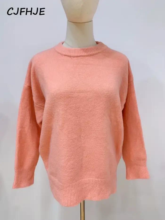 CJFHJE-Pull à manches longues pour femmes, Pull d'hiver élégant avec optique